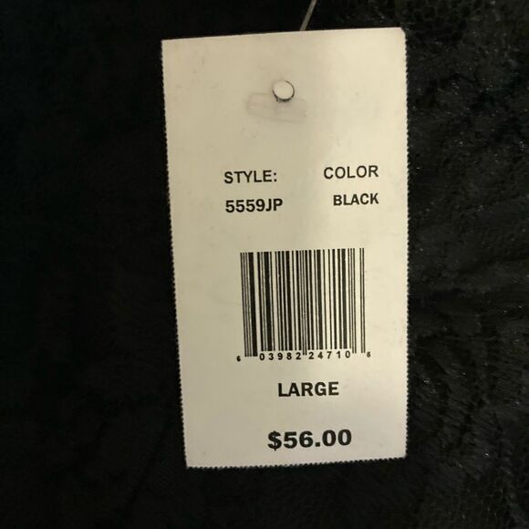 Planet Motherhood Black Lace cocktail Dress Large NWT - Picture 7 of 10